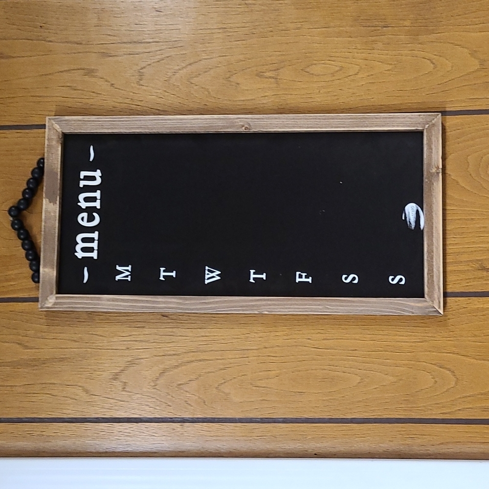 Menu wall hanger